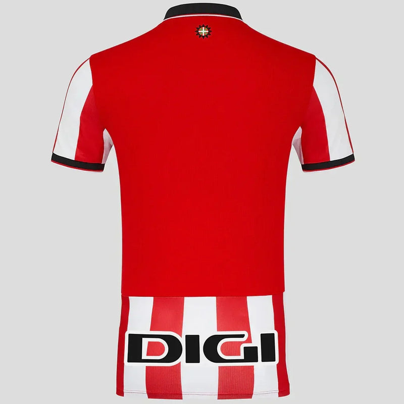 Camisa Athletic Bilbao Masculina 25/26 s/n Torcedor - Vermelha