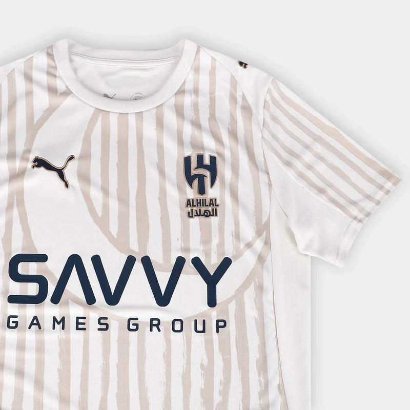 Camisa Al-Hilal Saudi Kidsuper 25/26 Torcedor Puma Masculina - Off White