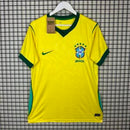 Camisa premium amarela Brasil 26/27 masculina