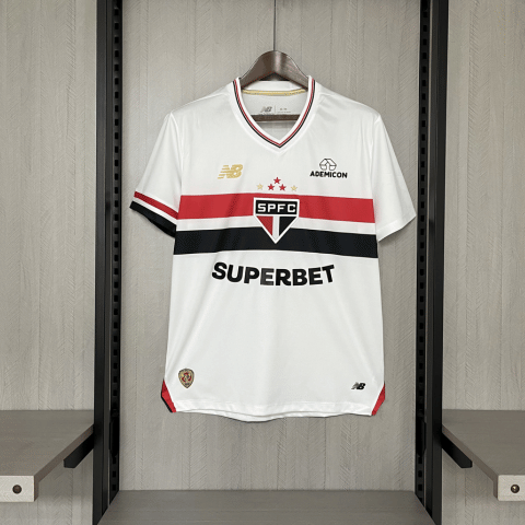 Camisa São Paulo 2025/26 - New Balance versão torcedor masculina