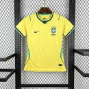 Camisa Amarela Nike Brasil 26/27 torcedor feminina