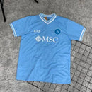 Camisa premium do Napoli azul