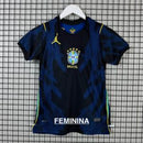 Camisa azul Brasil 26/27 feminina