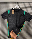 Camisa premium preta e verde Brasil 26/27 masculina